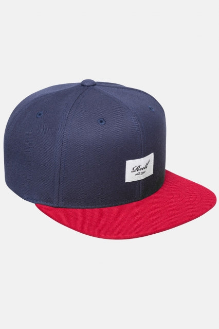 Pitchout 6-Panel Cap - LIGHT NAVY / RED - Reell Pakistan