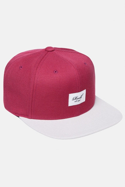 Pitchout 6-Panel Cap - MAROON / L. GREY - Reell Pakistan
