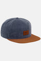 Suede Cap - Washed Blue 2