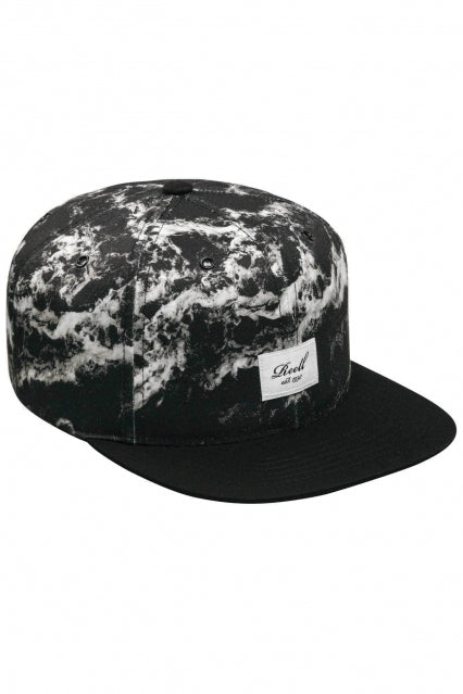 Ocean 5-Panel Cap - Black / White - Reell Pakistan