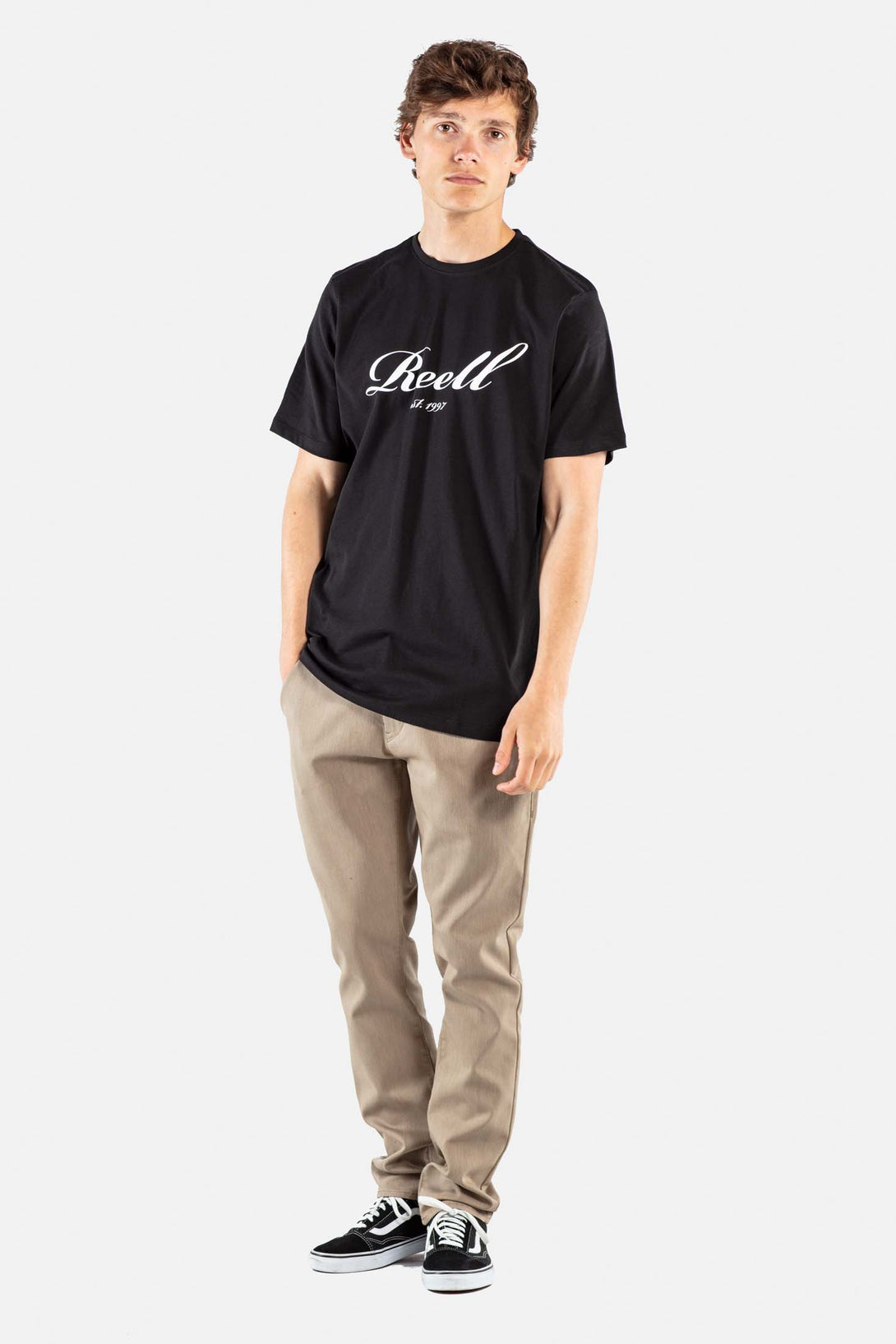 Staple Big Logo T-Shirt - Deep Black - Reell Pakistan