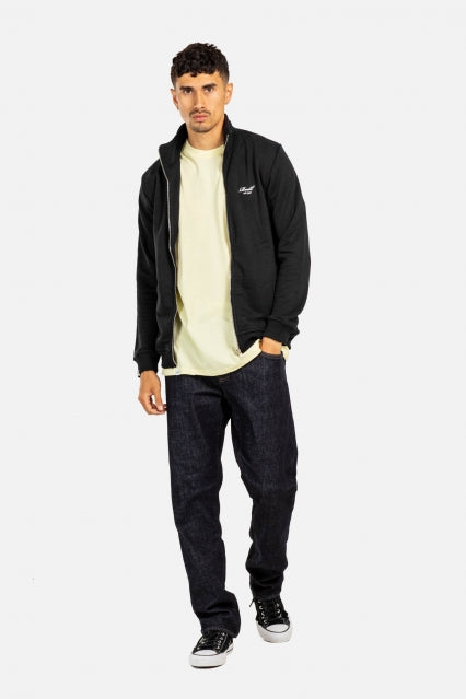 Zip Sweat Shirt - Deep Black - Reell Pakistan