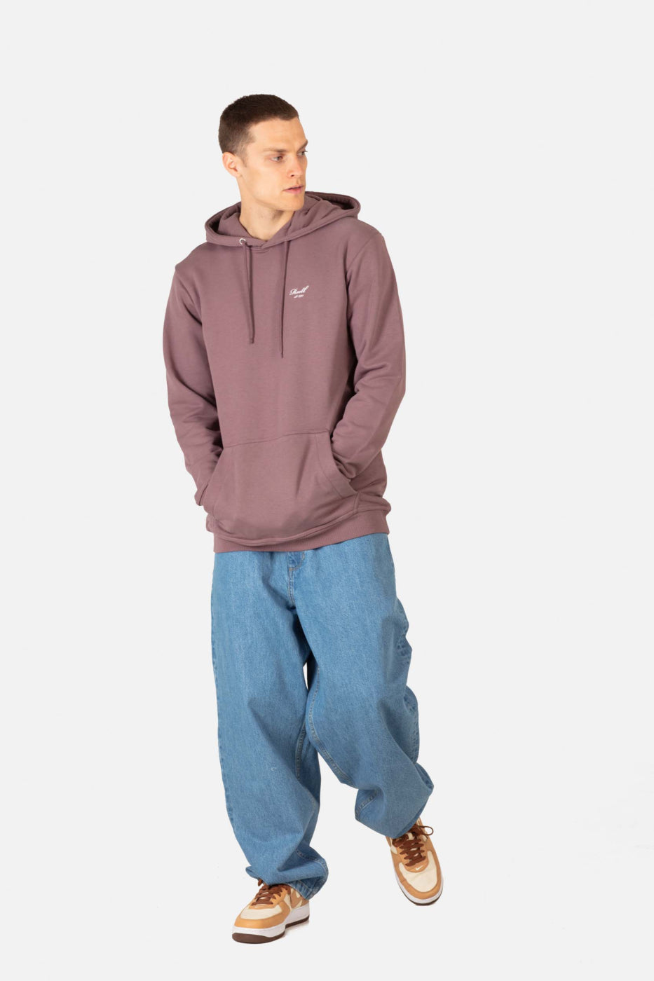 Staple Terry Hoodie - Mauve Purple - Reell Pakistan