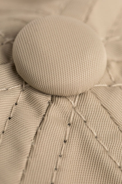 Foldable 6-Panel Cap - BEIGE - Reell Pakistan