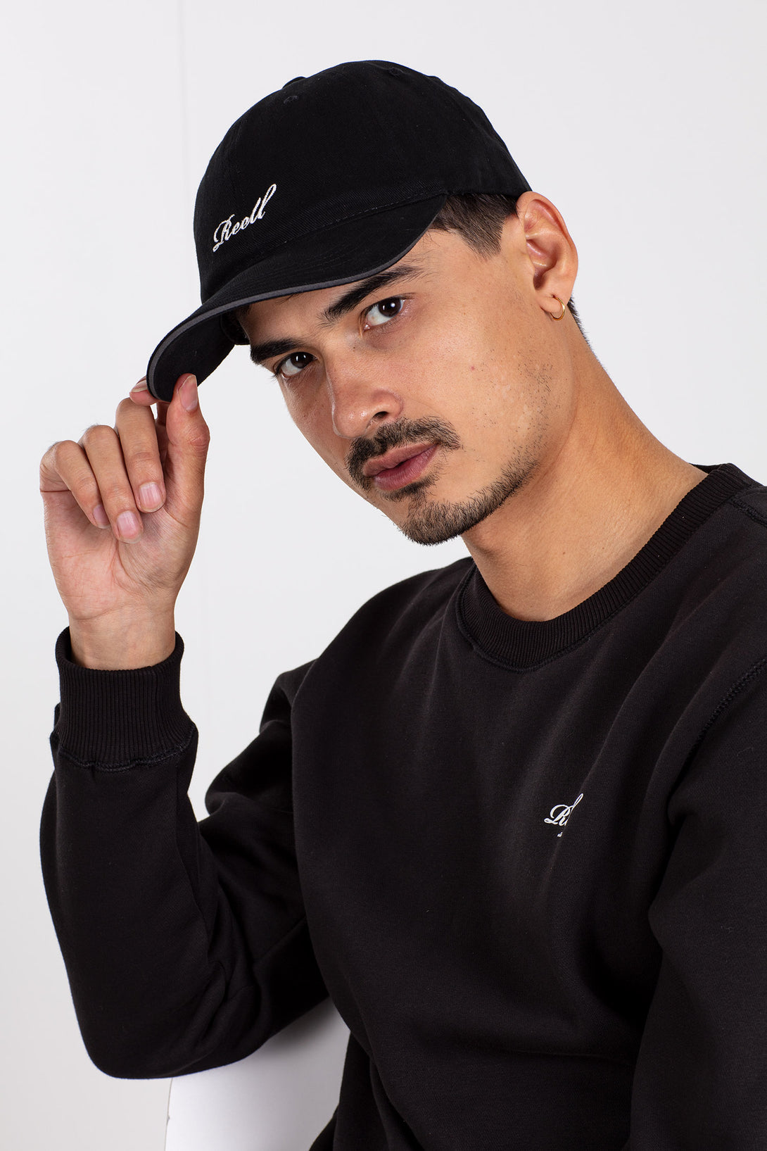 Single Script Cap - Black - Reell Pakistan