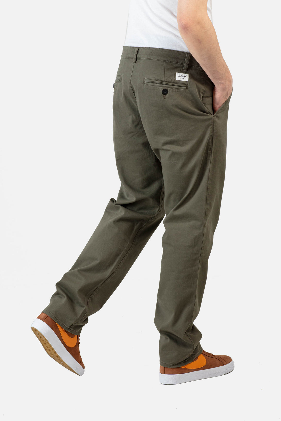 Regular Flex Chino - Olive - Reell Pakistan