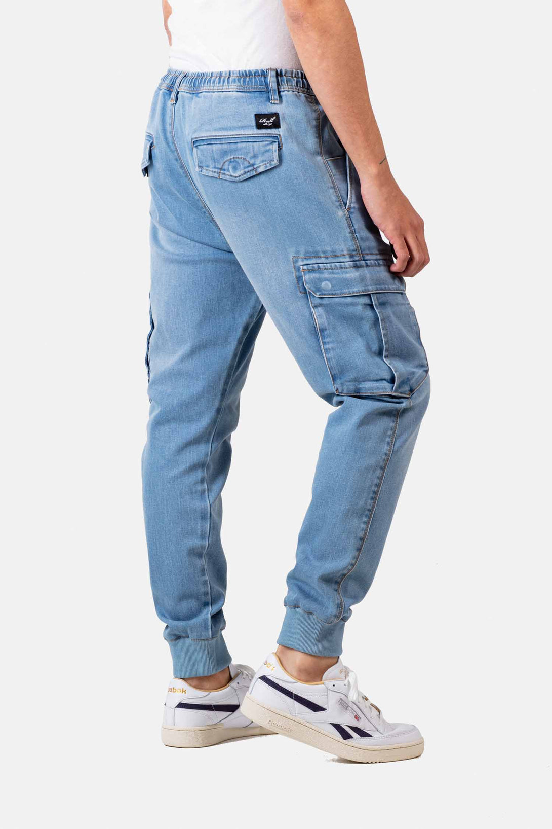 Reflex Rib Cargo - Light Blue Grey Wash - Reell Pakistan