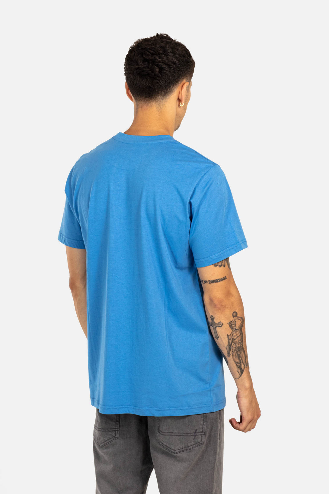 Regular Logo T-Shirt - Matt Blue - Reell Pakistan