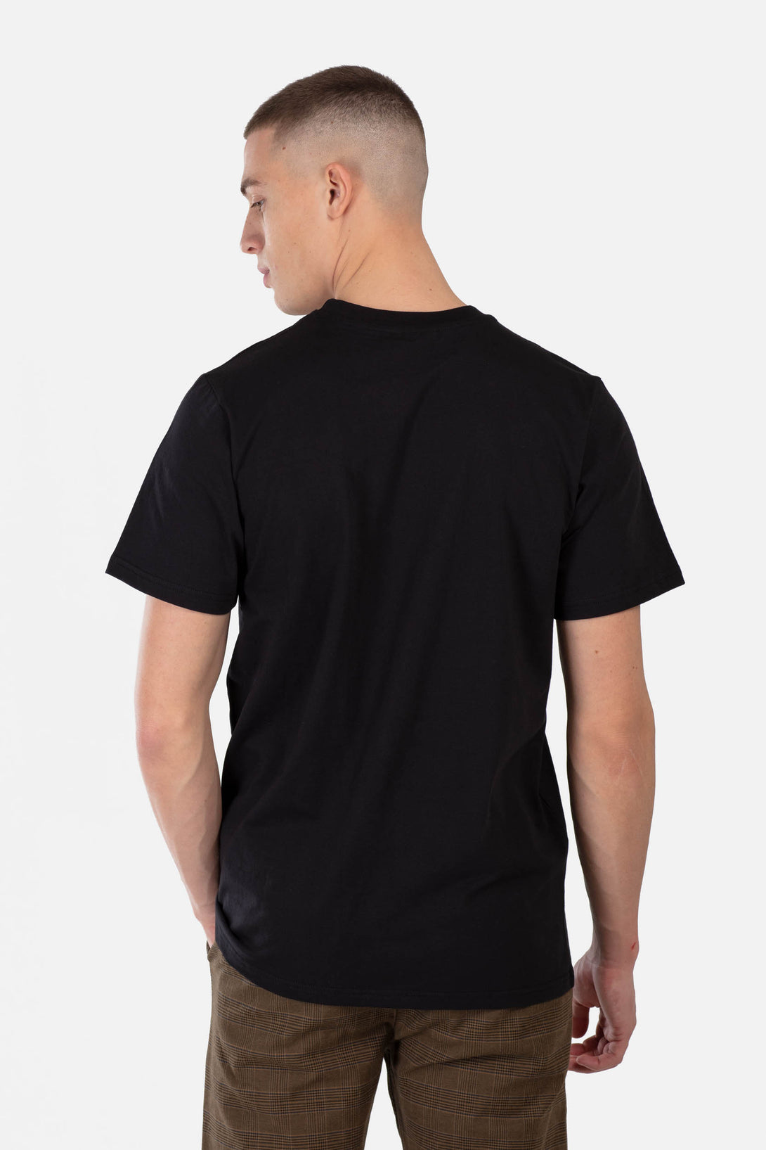 Staple Logo T-Shirt - Deep Black - Reell Pakistan