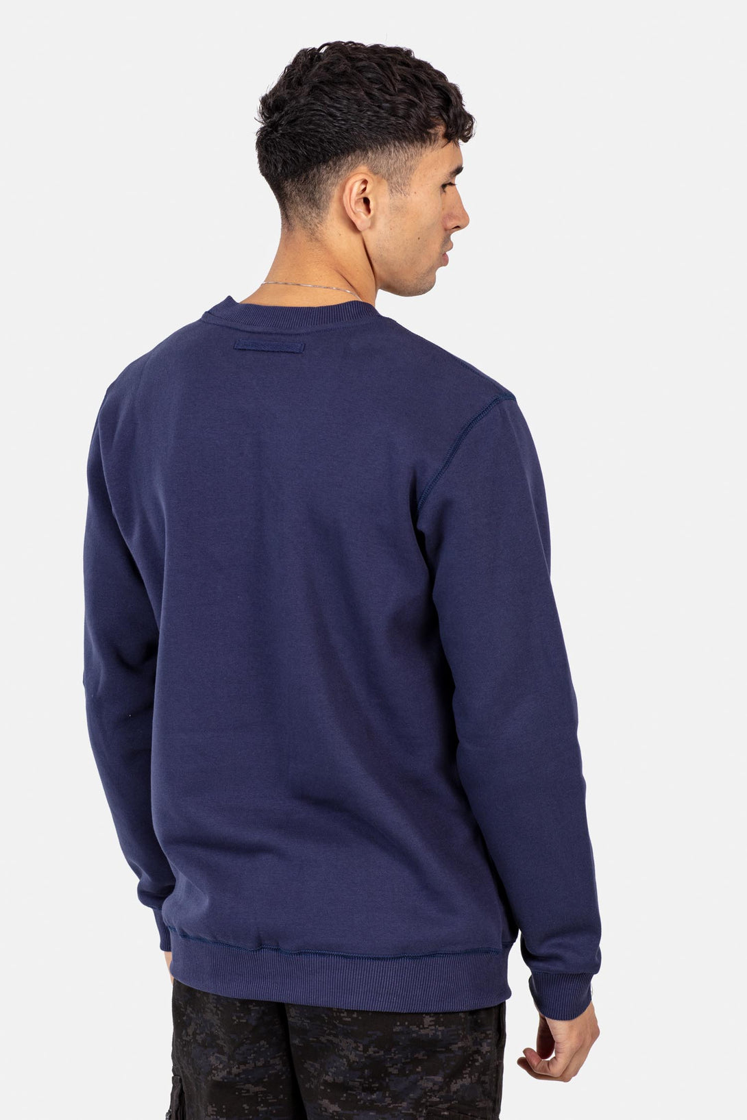 Regular Logo Crewneck - Dark Purple - Reell Pakistan