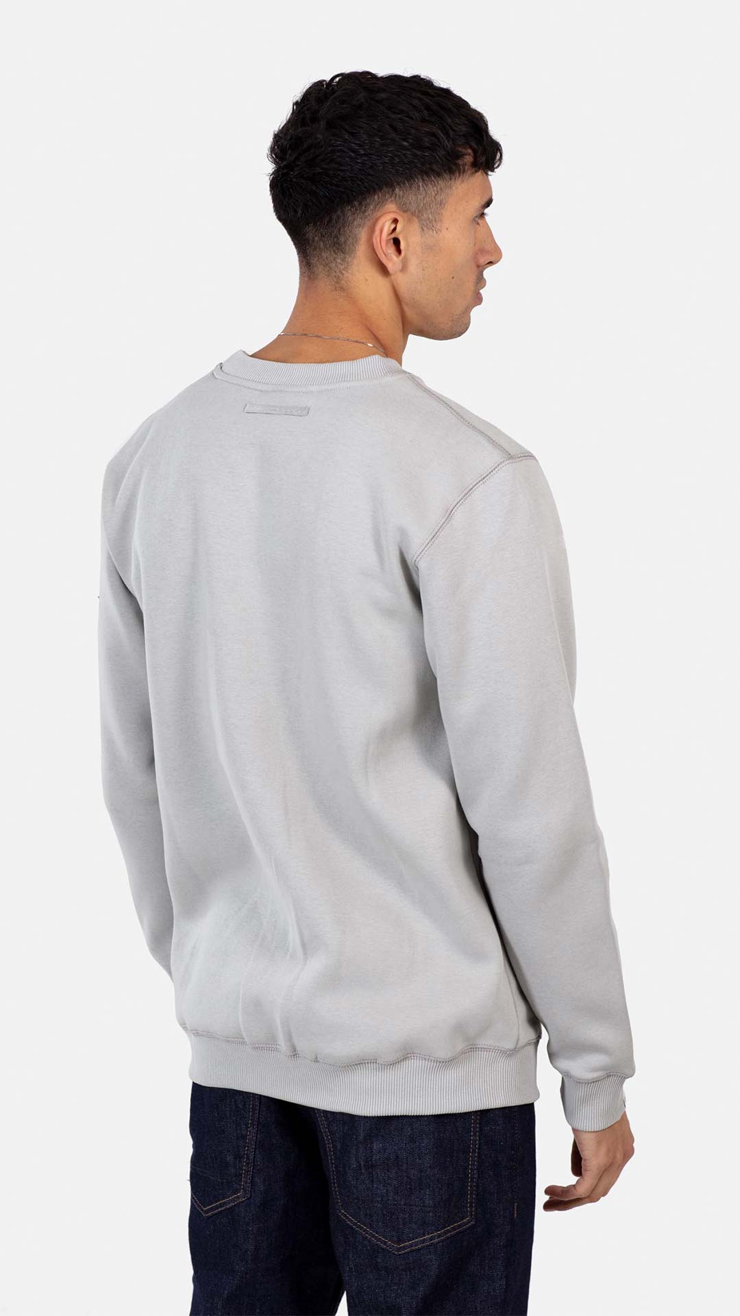 Regular Logo Crewneck - Stone - Reell Pakistan