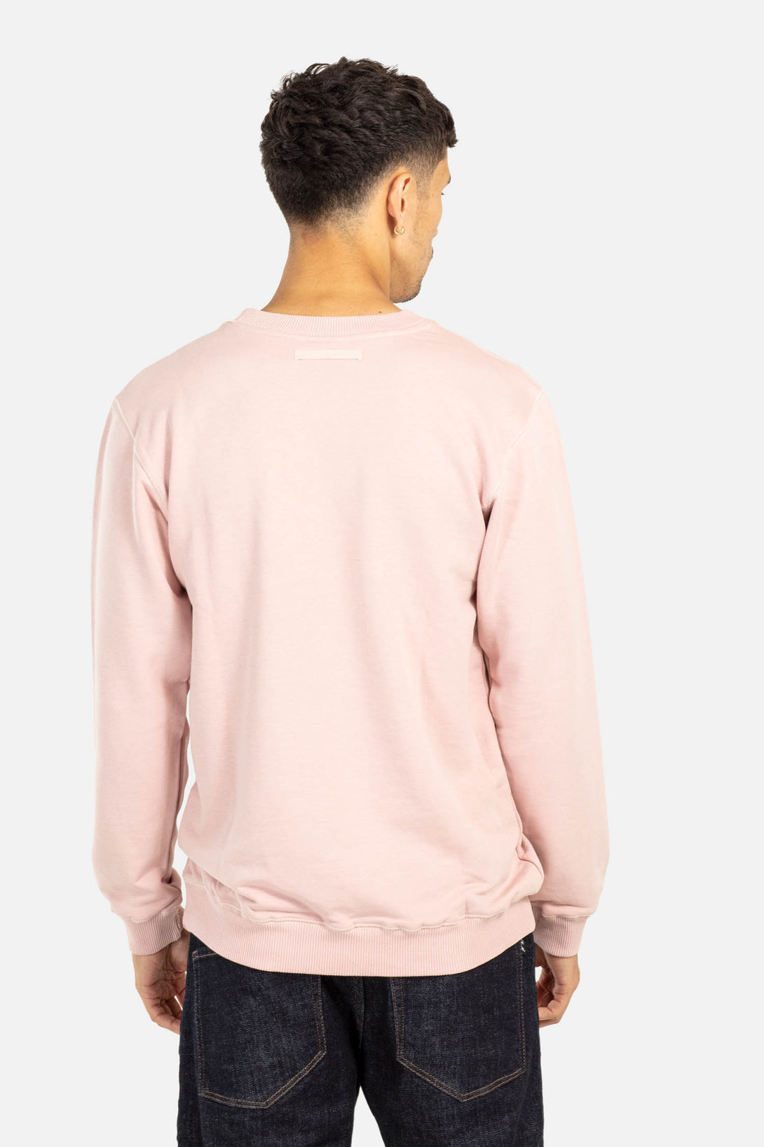 Terry Logo Crewneck - Smoked Pink - Reell Pakistan