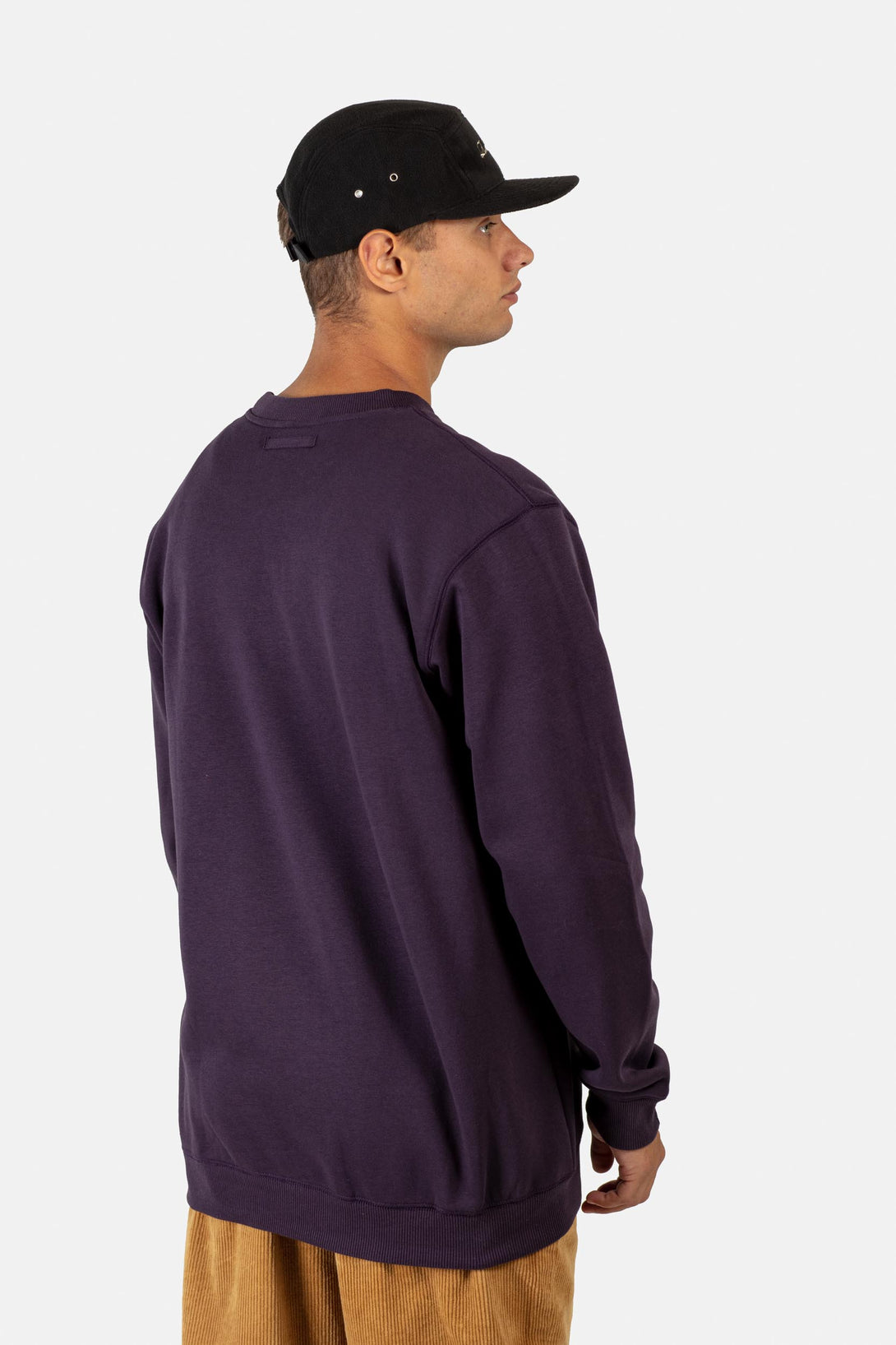 Staple Logo Crewneck - Shady Purple - Reell Pakistan
