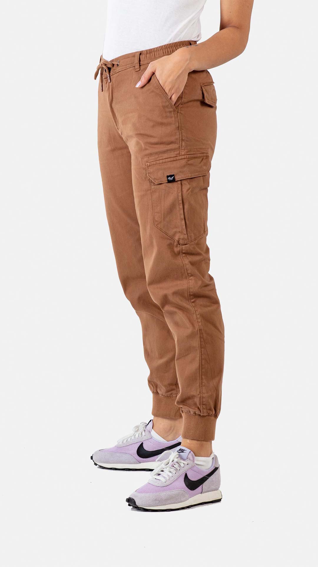 Reflex Women Rib Cargo - Ocre Brown - Reell Pakistan