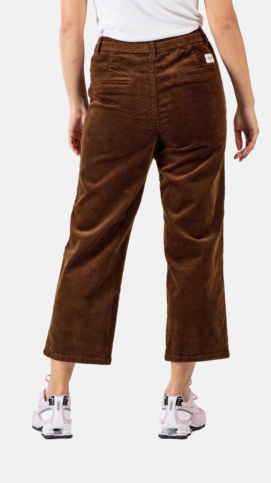 Reflex Women Loose Chino Corduroy - Brown - Reell Pakistan