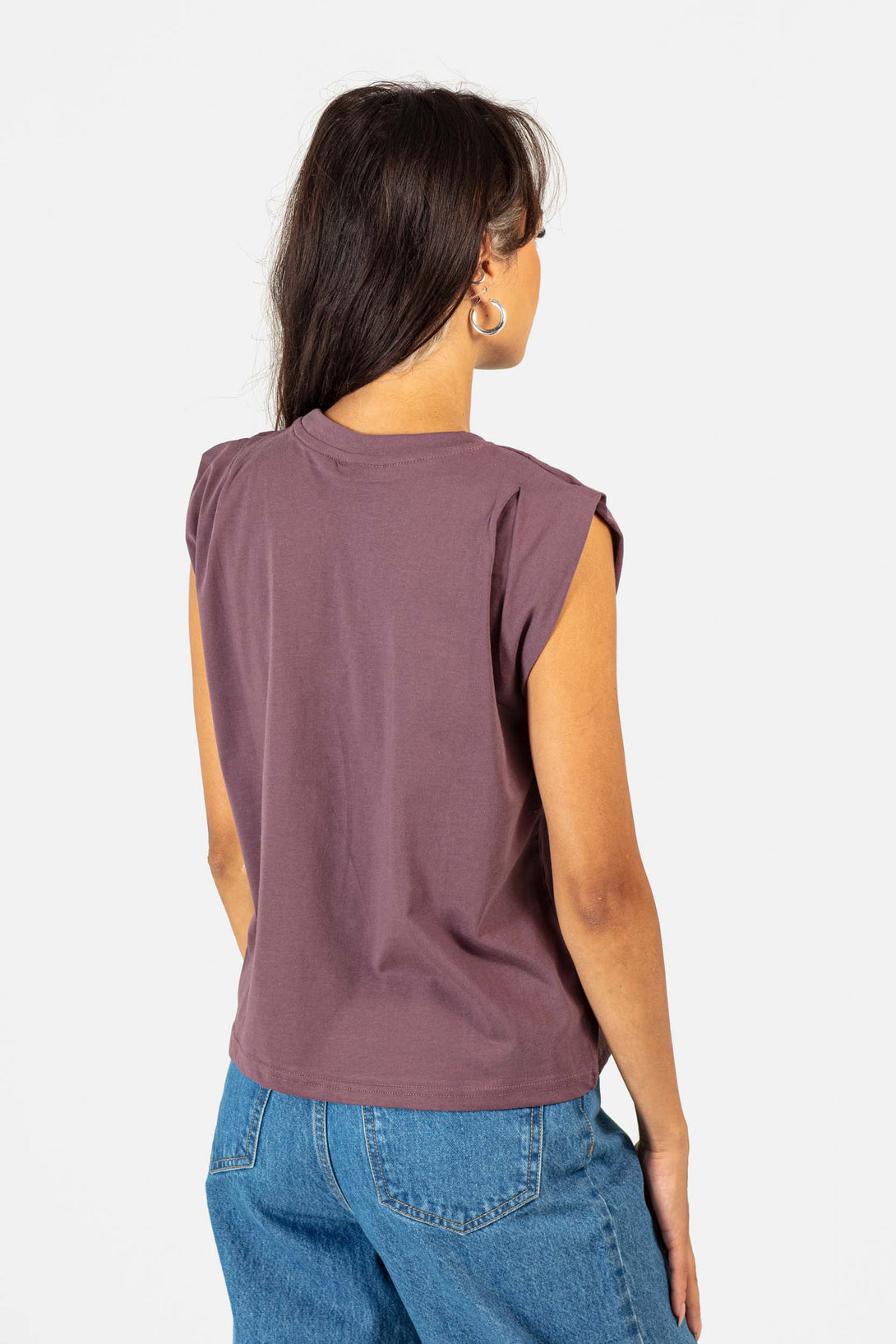 Women Minako T-Shirt - Mauve Purple - Reell Pakistan