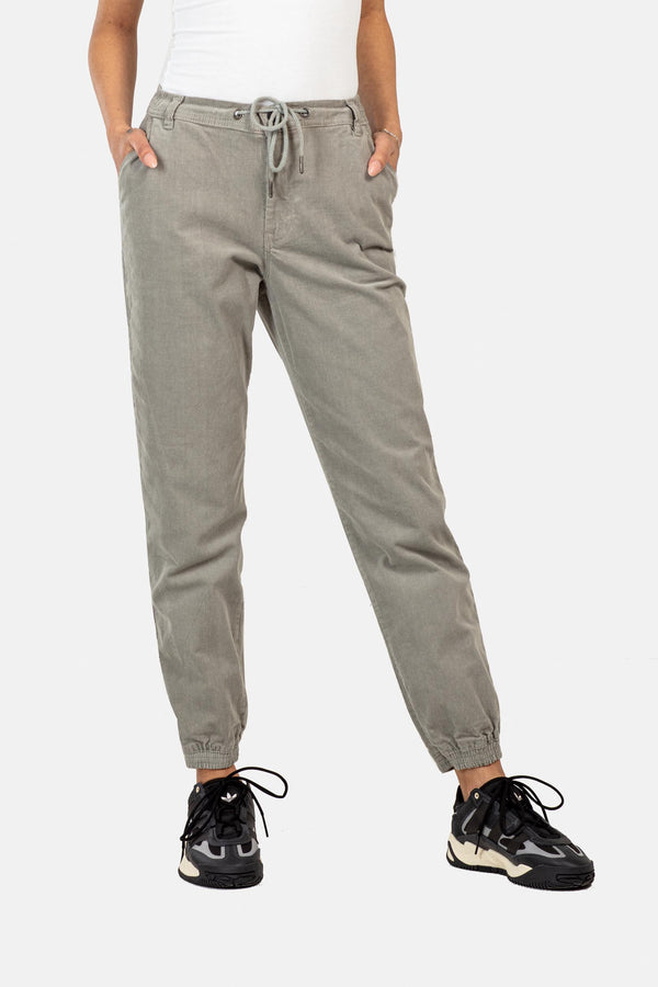Reflex Women - Baby Cord Grey Mint - Reell Pakistan