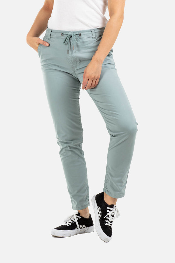 Reflex Women Chino Light Weight - Mint Green - Reell Pakistan
