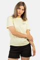 Women Logo T Shirt - Light yellow