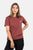 Women Logo T Shirt - Red Brown - Reell Pakistan