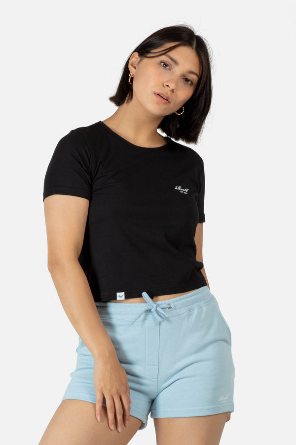 Women Baby T-Shirt - Deep Black - Reell Pakistan
