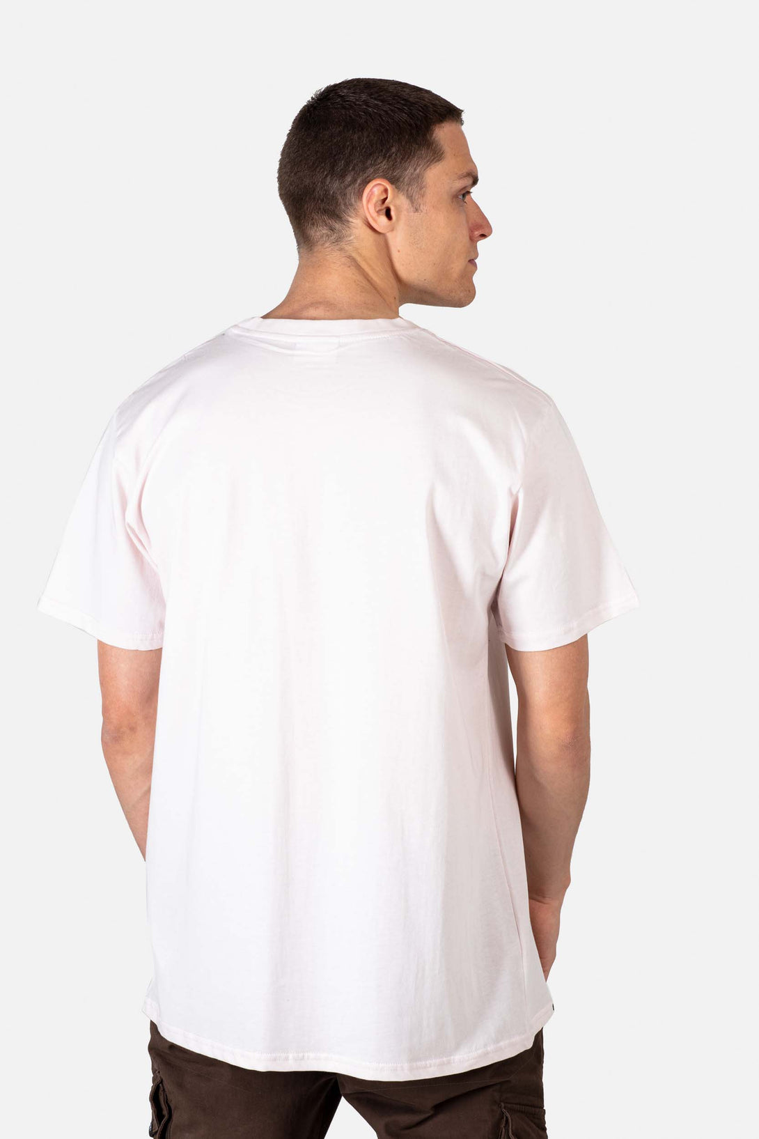 Staple Logo T-Shirt - Barely Pink - Reell Pakistan