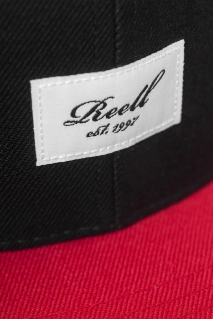 Pitchout 6-Panel Cap - Black / Red - Reell Pakistan