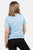 Women Logo T Shirt - Air Blue