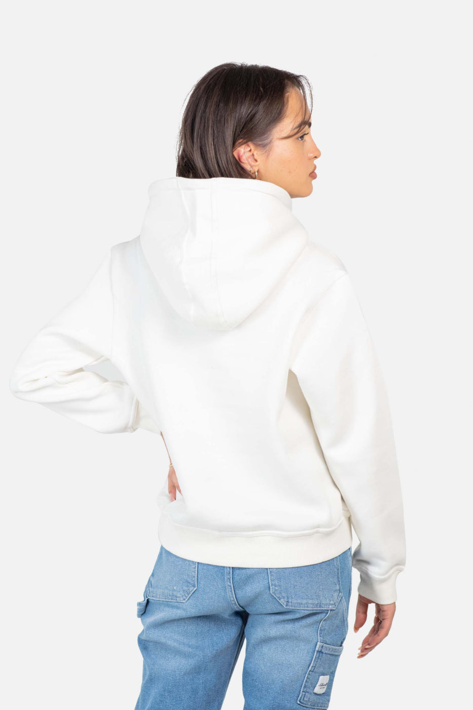 Women Logo Hoodie - Off White - Reell Pakistan