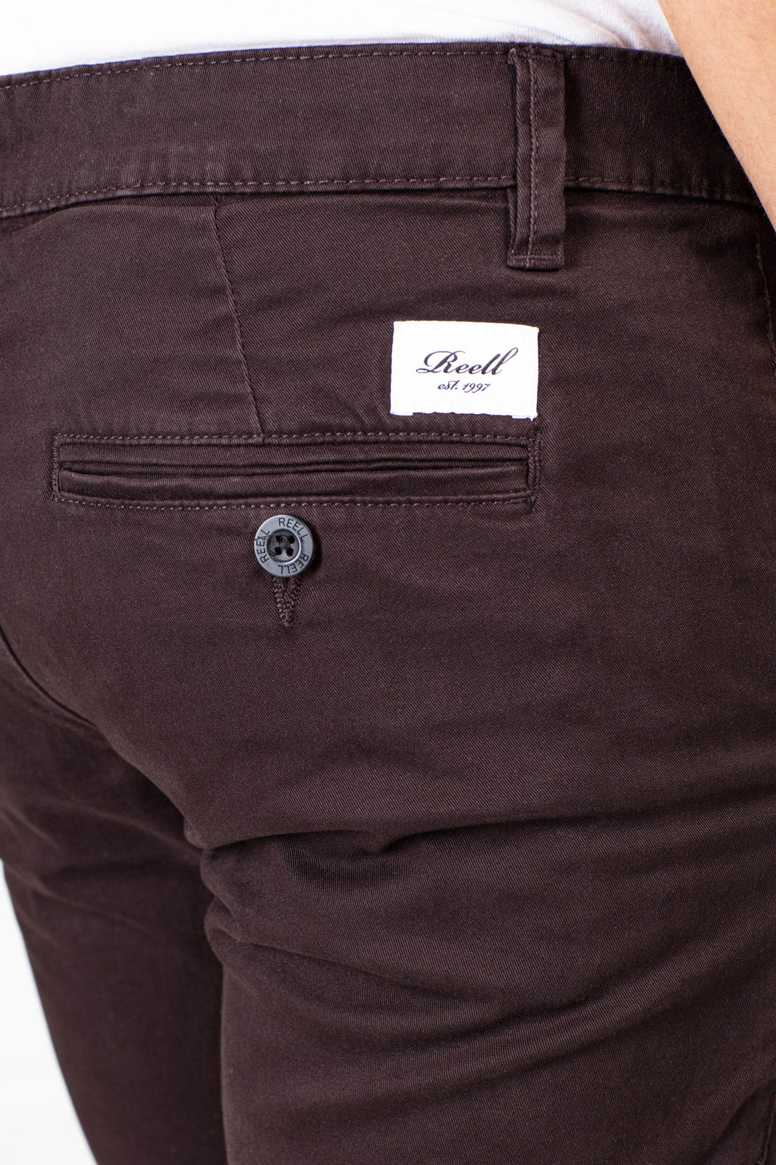 Flex Tapered Chino - Brown Aubergine - Reell Pakistan