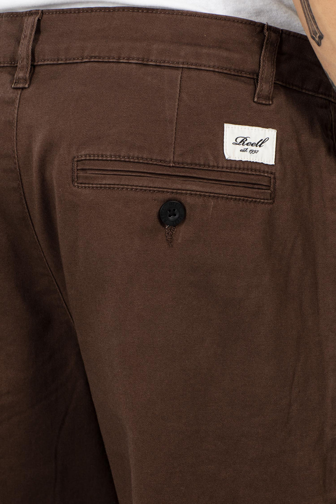 Regular Flex Chino - Dark Brown - Reell Pakistan