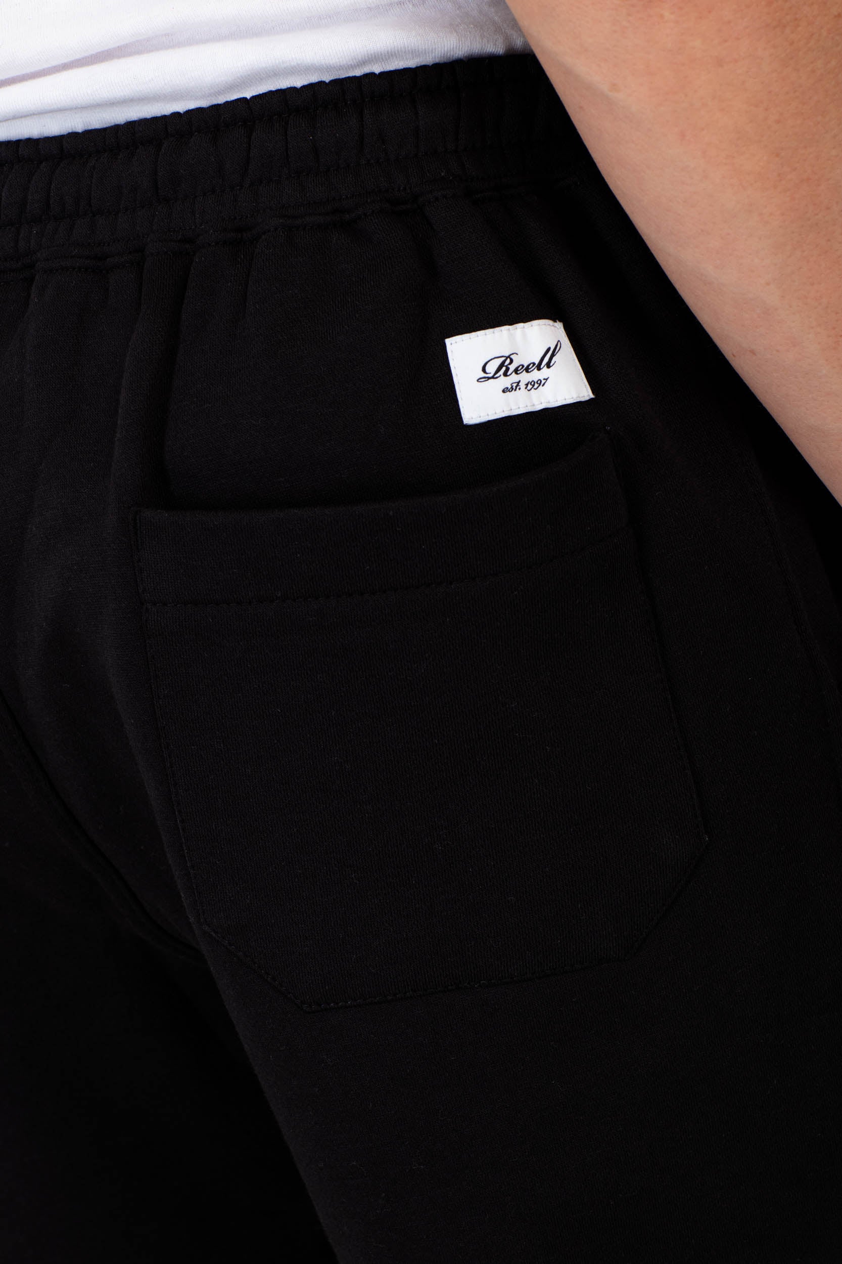 Regular Logo Sweat Pant - Deep Black