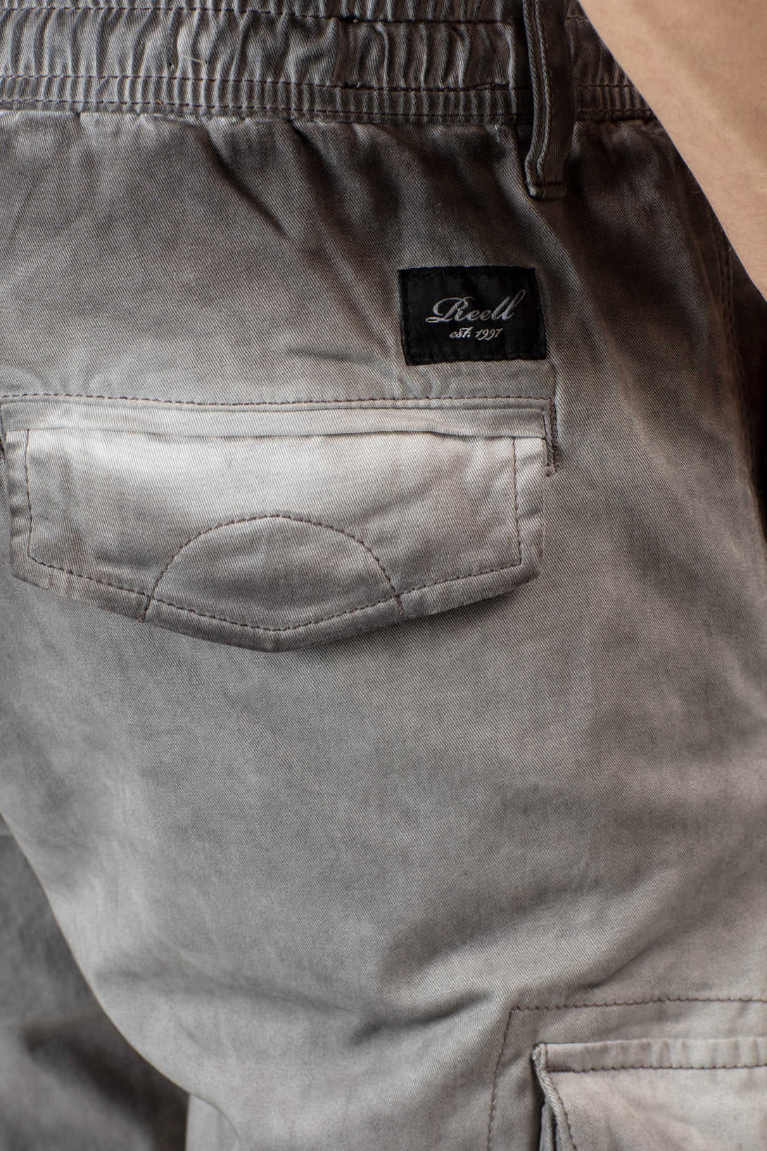 Reflex Rib Cargo - Grey Cold Dye - Reell Pakistan