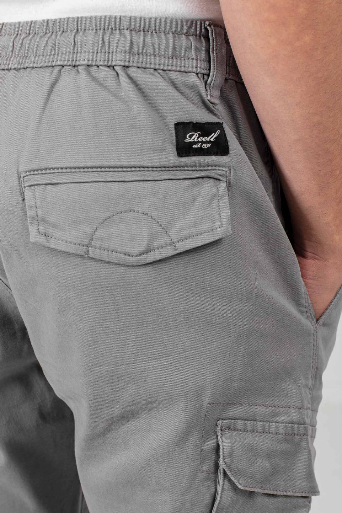 Reflex Rib Cargo - Light Grey - Reell Pakistan