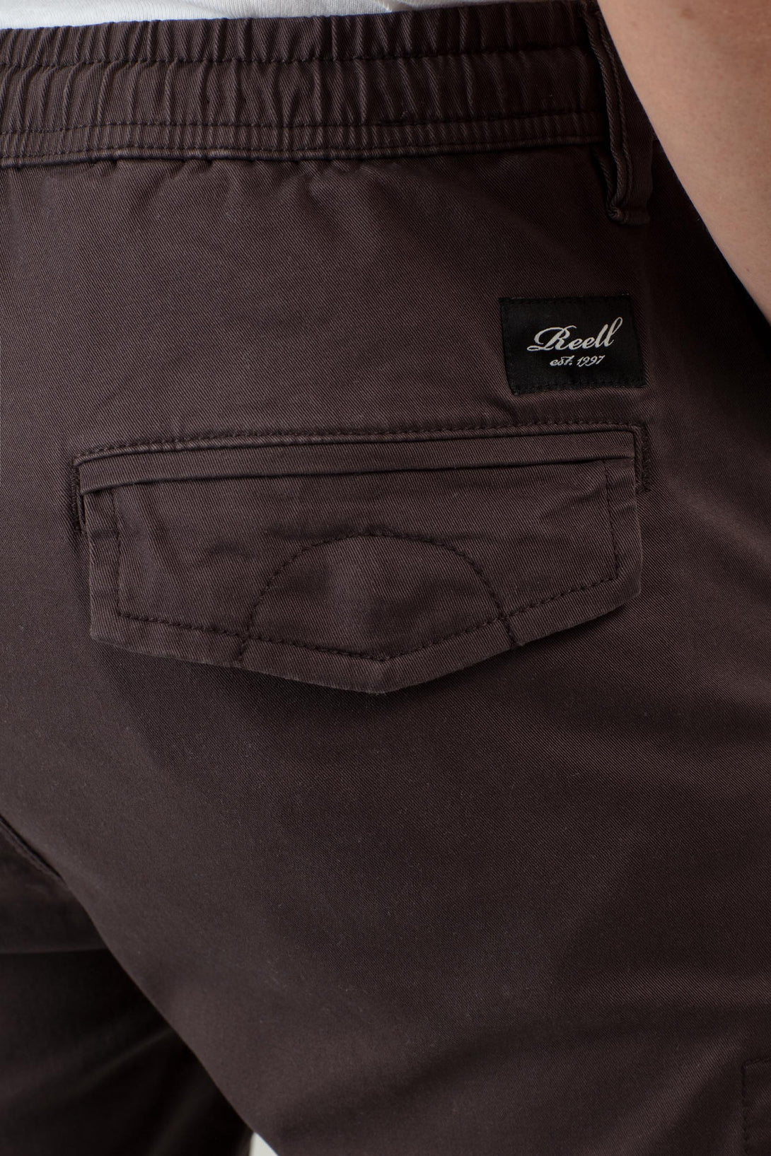 Reflex Rib Cargo - Reddish Brown - Reell Pakistan