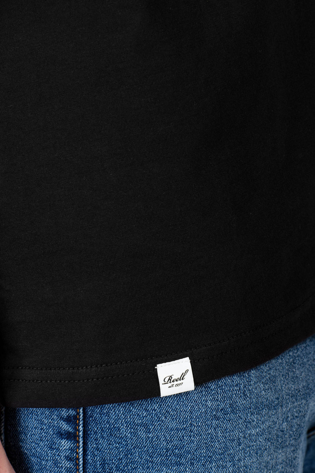 Heart Pocket T-Shirt - Deep Black - Reell Pakistan