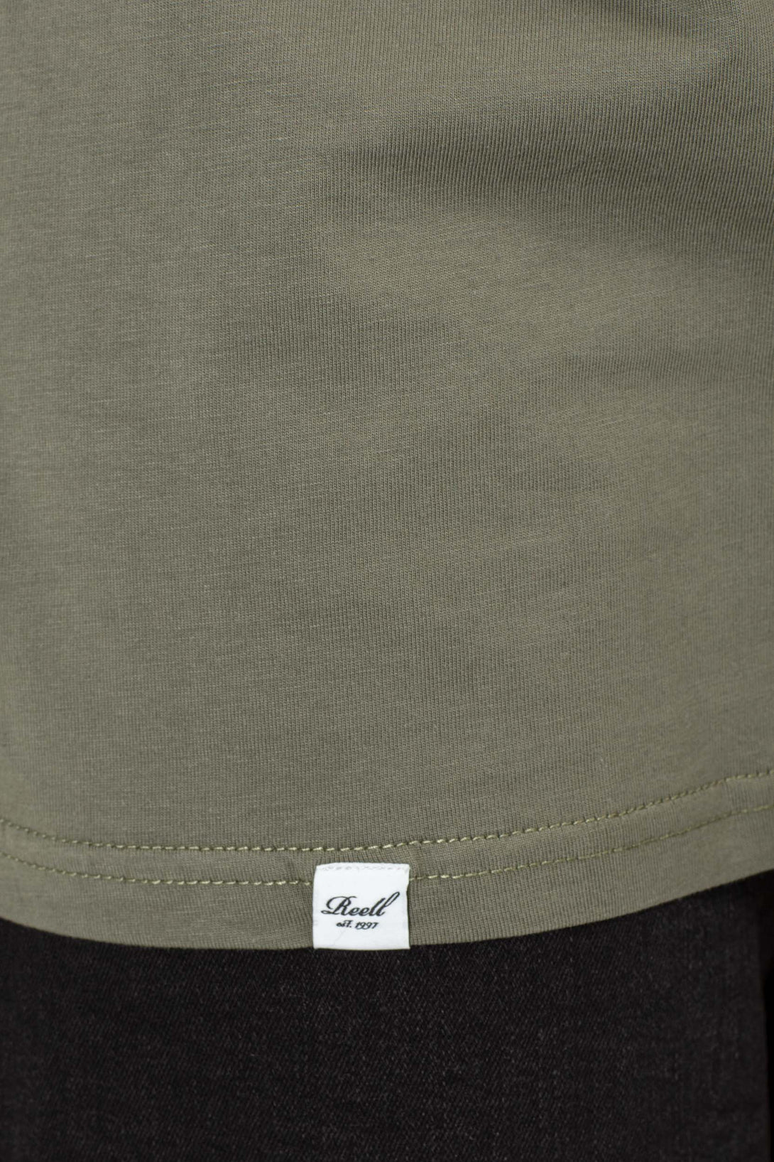 Staple Logo T-Shirt - Grey Green - Reell Pakistan