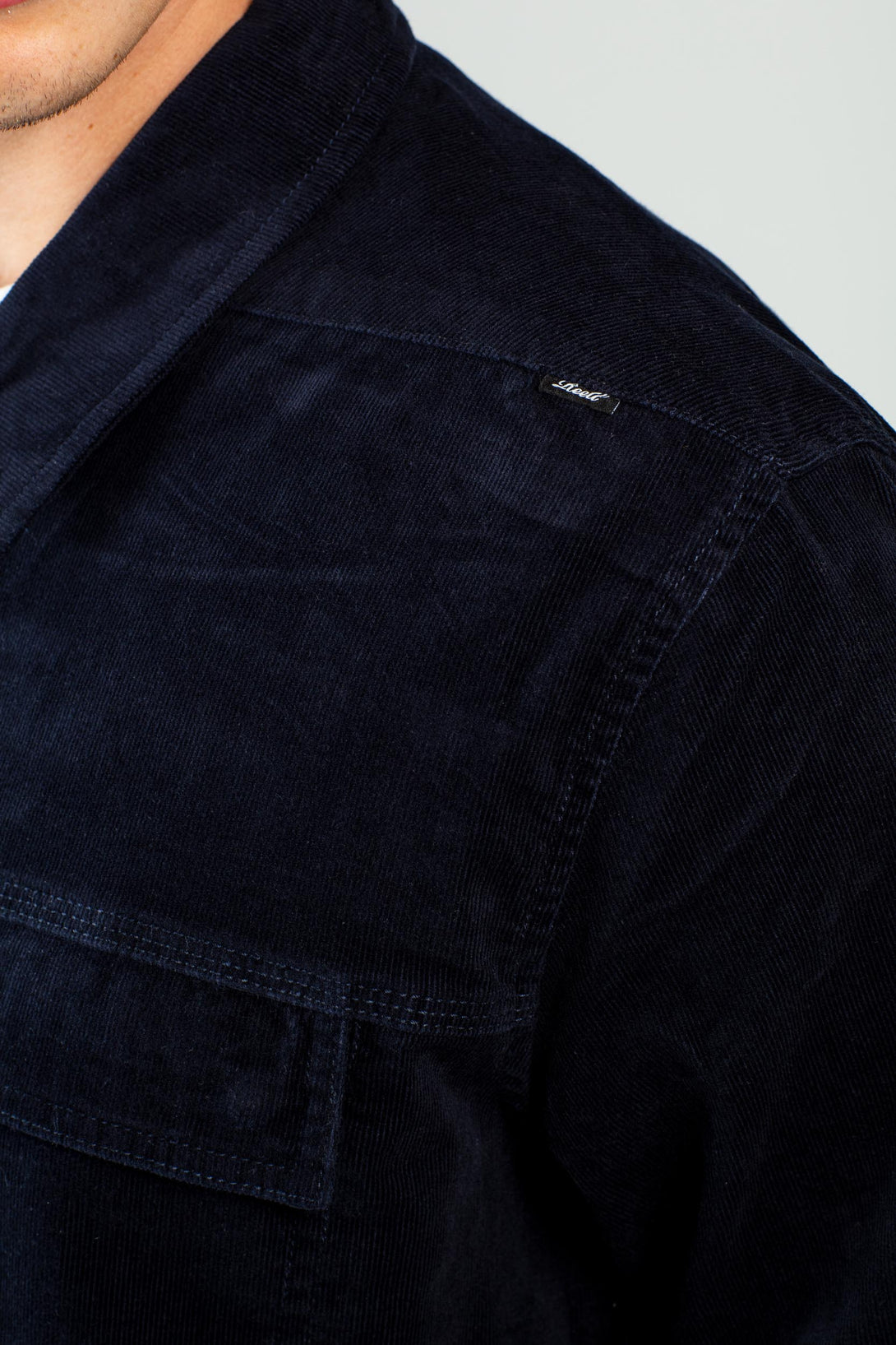 Duke Over Shirt - Baby Cord Navy - Reell Pakistan