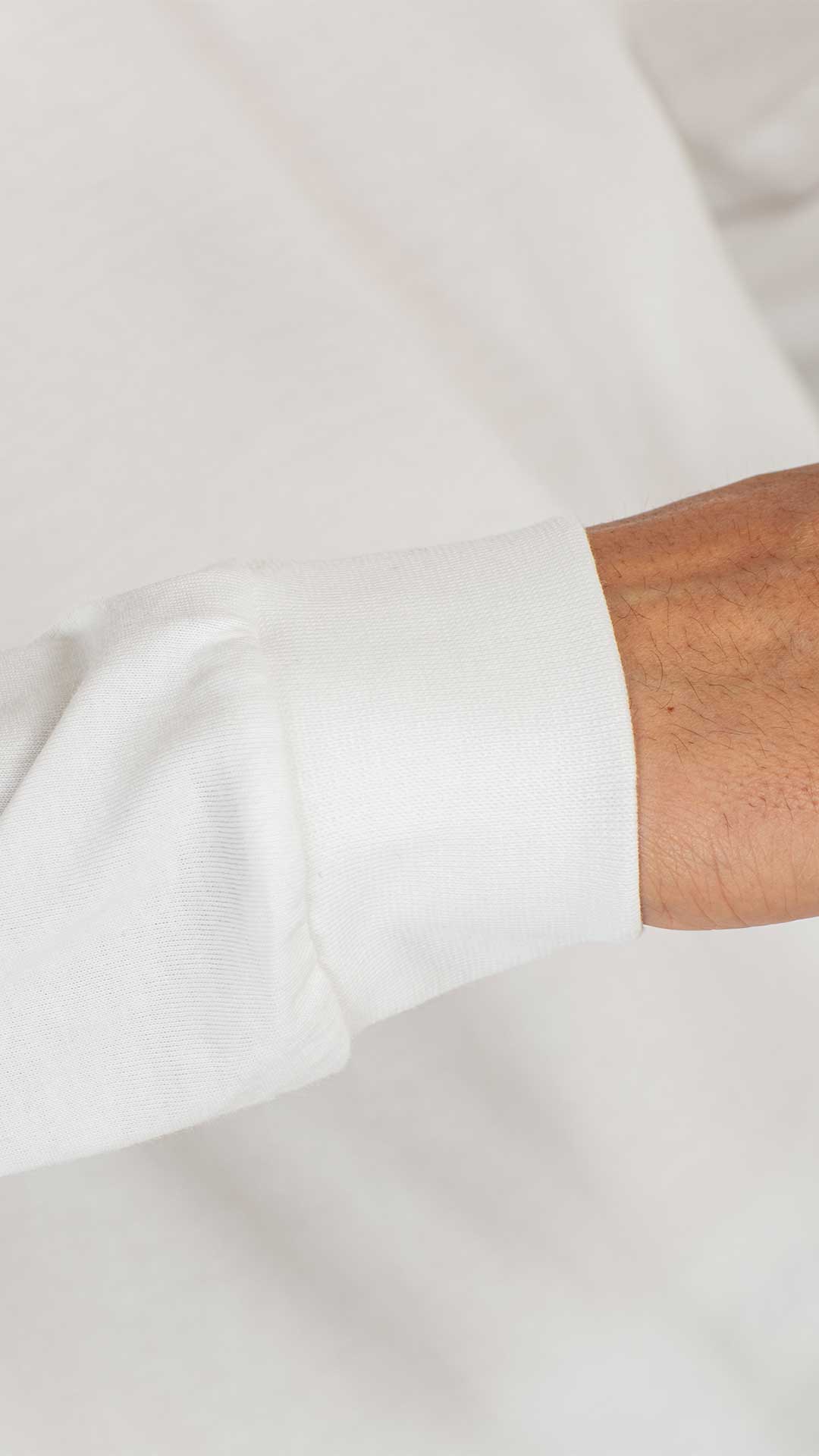 Regular Logo Long Sleeve - Snow White - Reell Pakistan