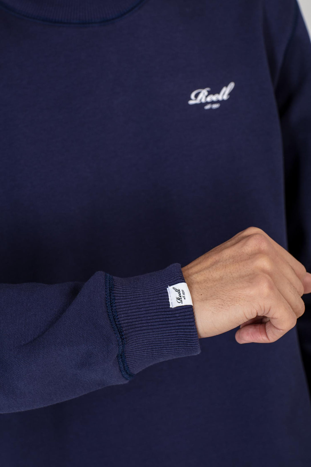 Regular Logo Crewneck - Dark Purple - Reell Pakistan