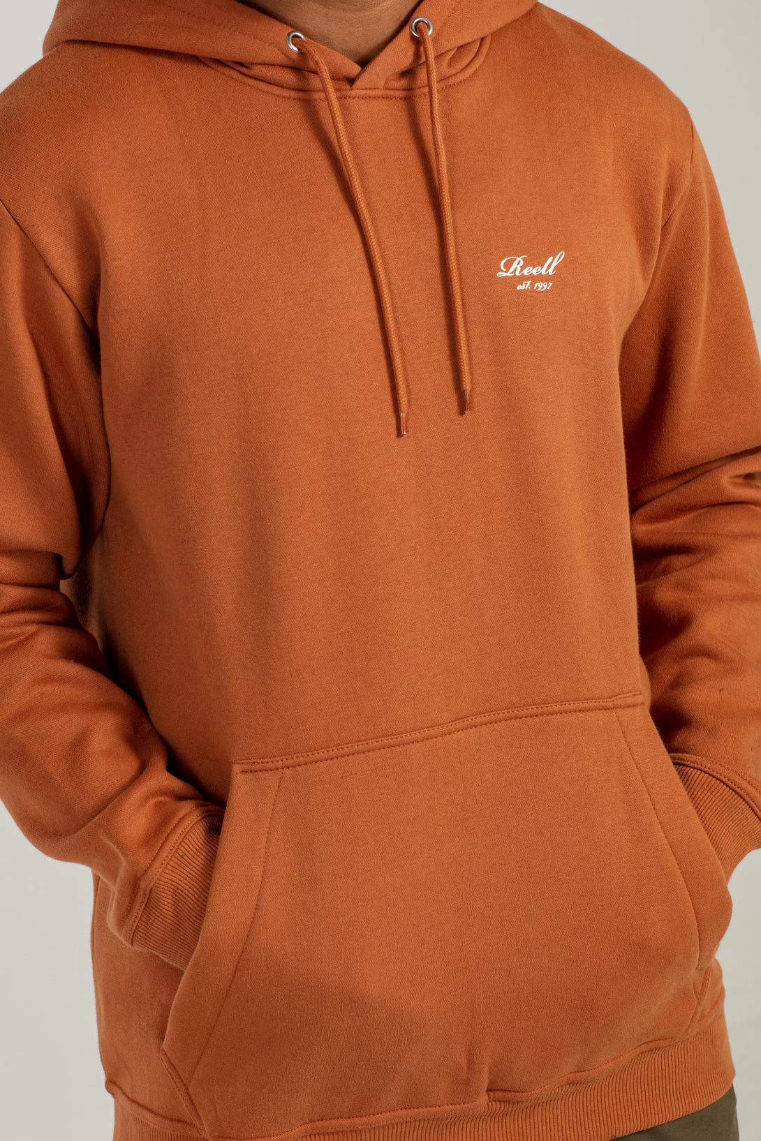 Staple Logo Hoodie - Hazy Orange - Reell Pakistan