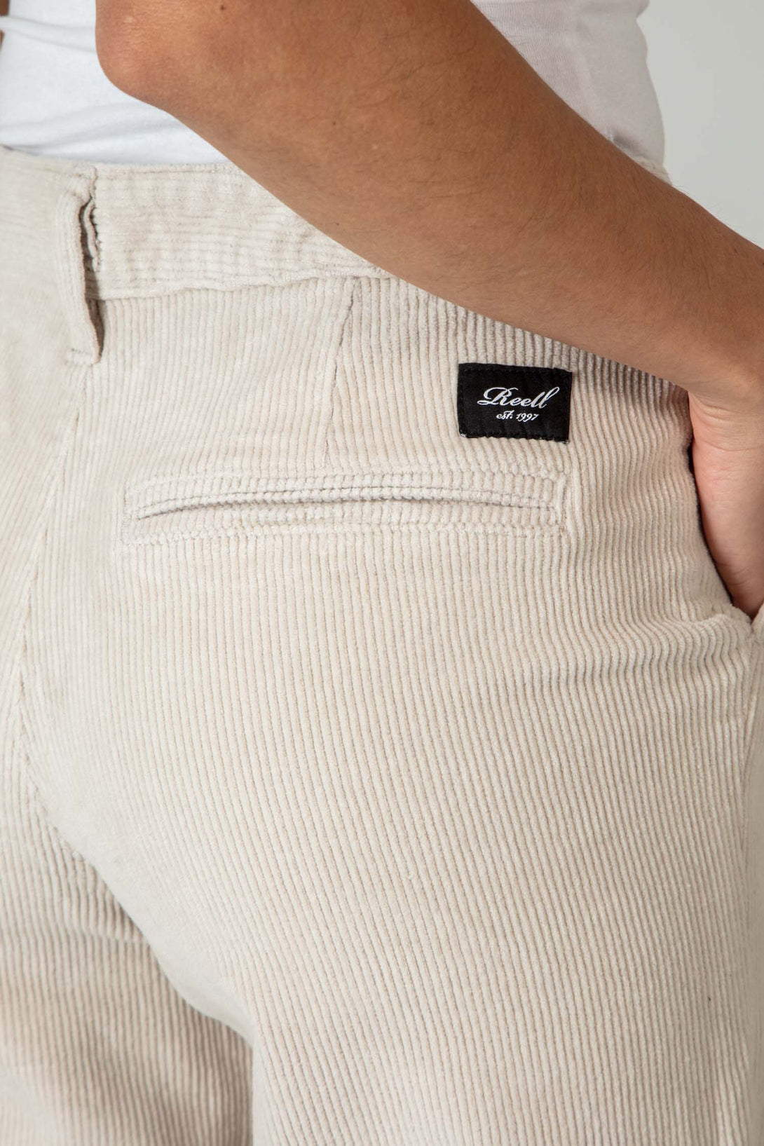 Women Kim Pant - Oatmeal Corduroy - Reell Pakistan