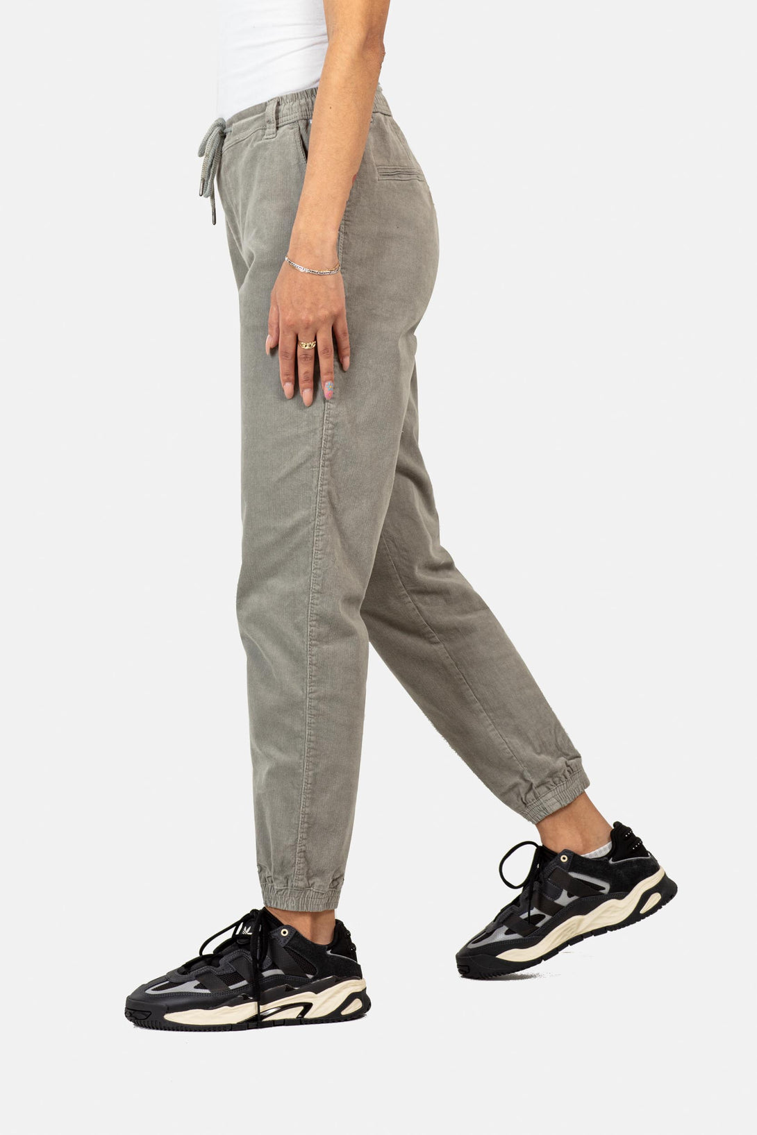 Reflex Women - Baby Cord Grey Mint - Reell Pakistan
