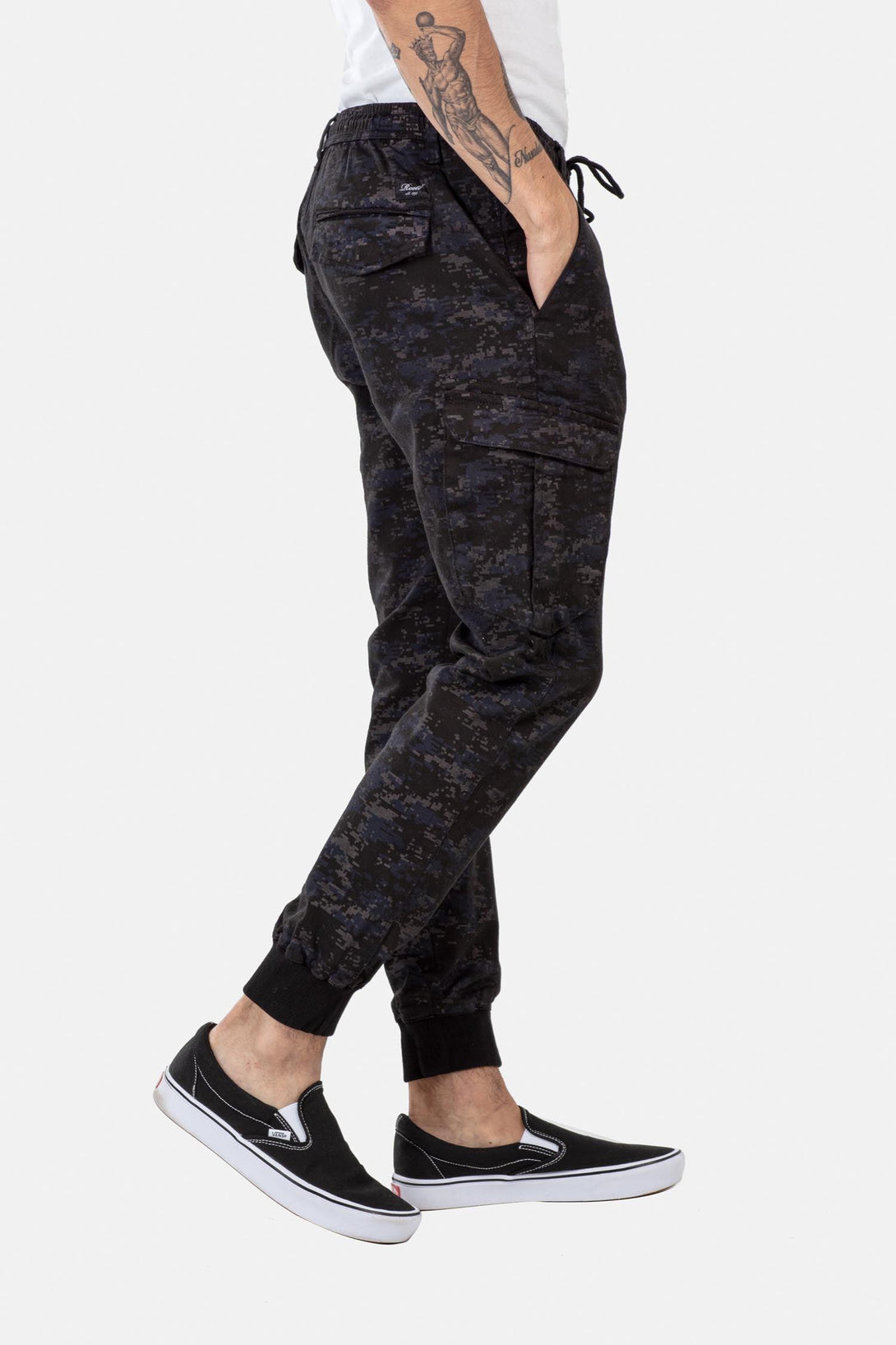 Reflex Rib Cargo - Shadow Camo Olive - Reell Pakistan