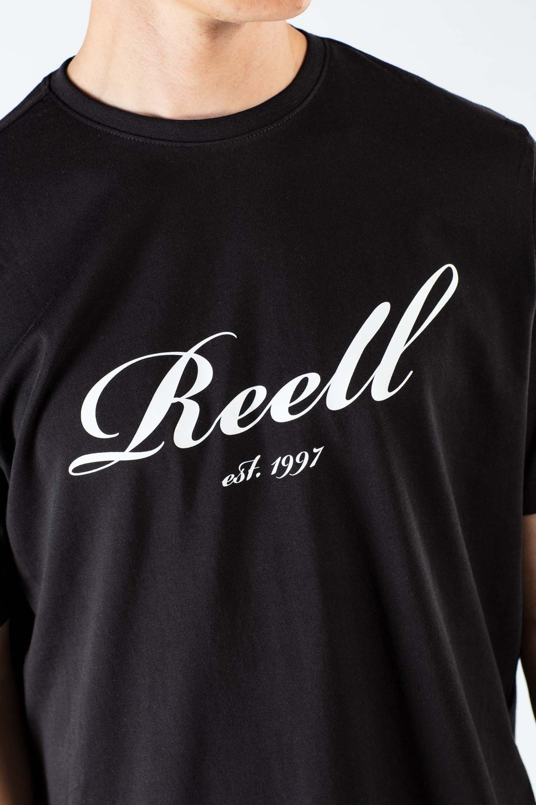 Staple Big Logo T-Shirt - Deep Black - Reell Pakistan