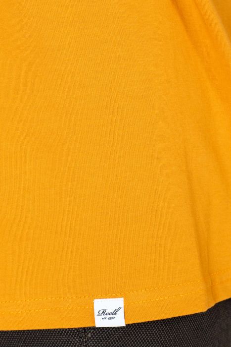 Staple Logo T-Shirt - Golden Orange - Reell Pakistan
