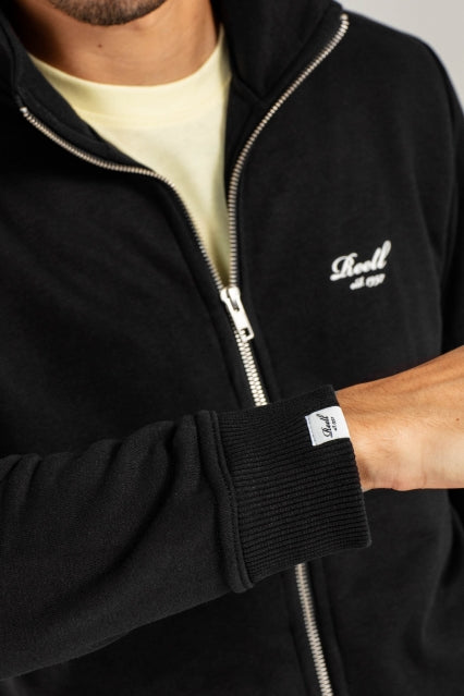 Zip Sweat Shirt - Deep Black - Reell Pakistan