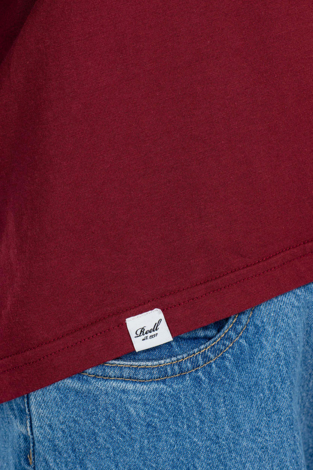 Women Layla T-Shirt - Wine Red - Reell Pakistan