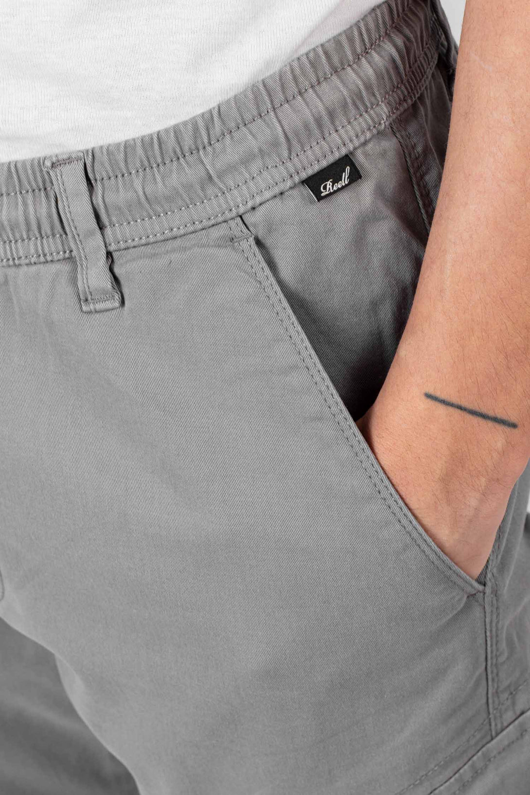 Reflex Rib Cargo - Light Grey - Reell Pakistan