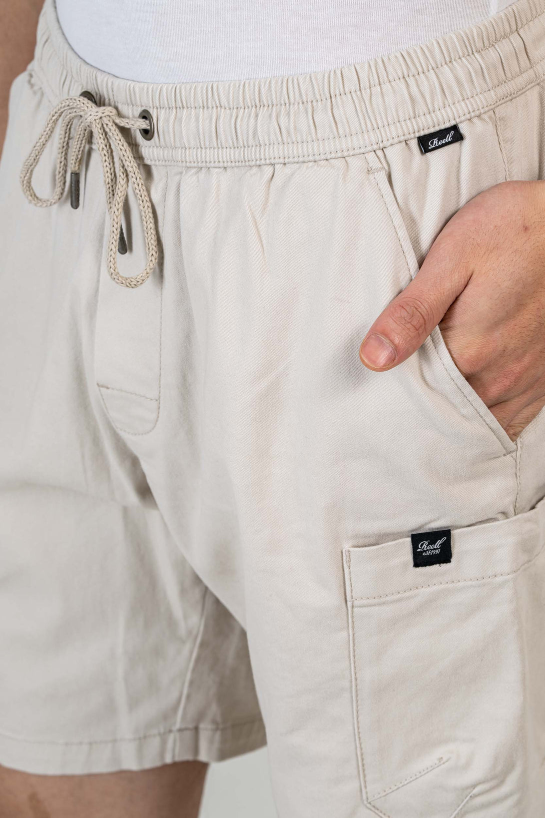 Reflex Easy Cargo Short - Oatmeal - Reell Pakistan